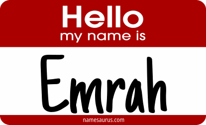 Hello my name is Emrah png download