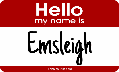 Hello my name is Emsleigh png download