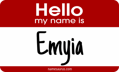 Hello my name is Emyia png download