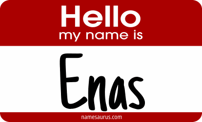 Hello my name is Enas png download