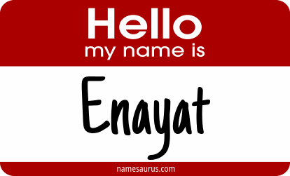 Hello my name is Enayat png download