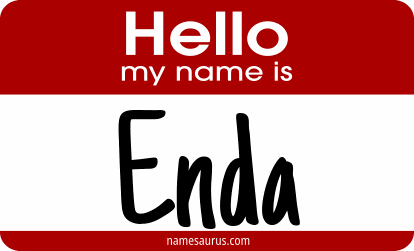 Hello my name is Enda png download