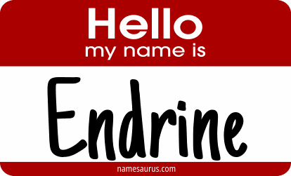 Hello my name is Endrine png download
