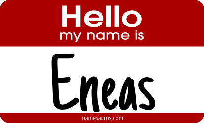 Hello my name is Eneas png download