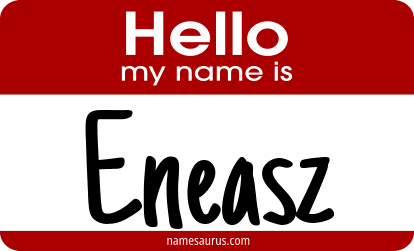 Hello my name is Eneasz png download