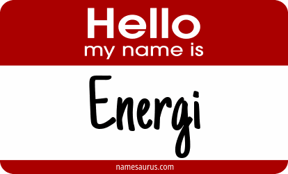 Hello my name is Energi png download