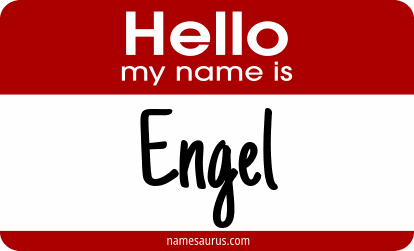 Hello my name is Engel png download