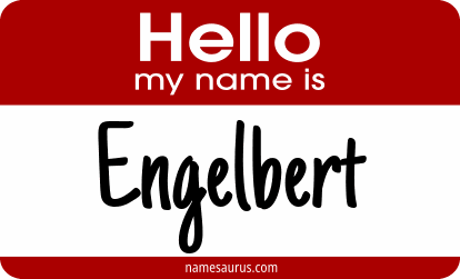 Hello my name is Engelbert png download