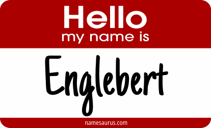 Hello my name is Englebert png download