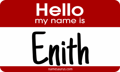 Hello my name is Enith png download