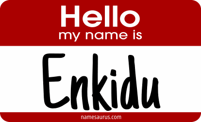 Hello my name is Enkidu png download