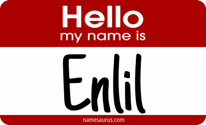 Hello my name is Enlil png download