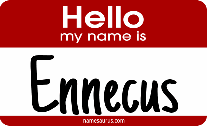 Hello my name is Ennecus png download