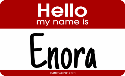 Hello my name is Enora png download