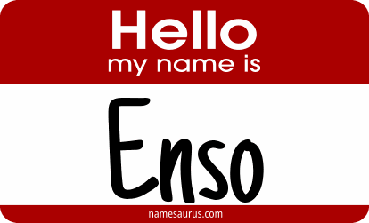 Hello my name is Enso png download