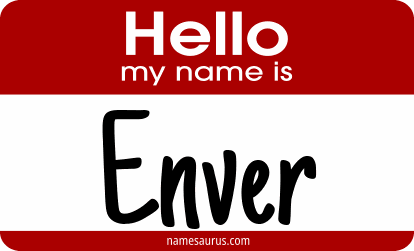 Hello my name is Enver png download
