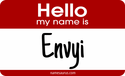 Hello my name is Envyi png download
