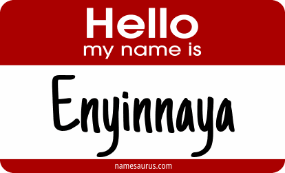 Hello my name is Enyinnaya png download