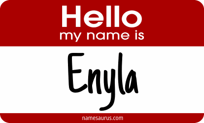 Hello my name is Enyla png download