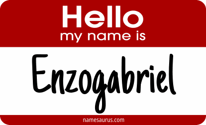 Hello my name is Enzogabriel png download