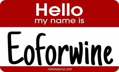 Hello my name is Eoforwine png download