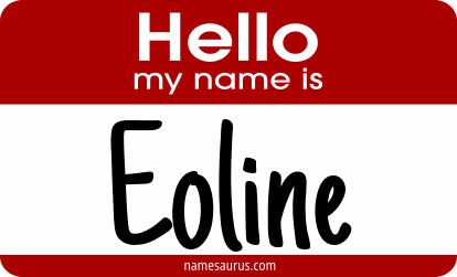 Hello my name is Eoline png download