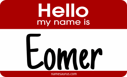 Hello my name is Eomer png download