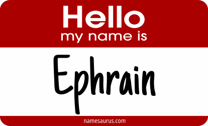 Hello my name is Ephrain png download