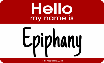 Hello my name is Epiphany png download