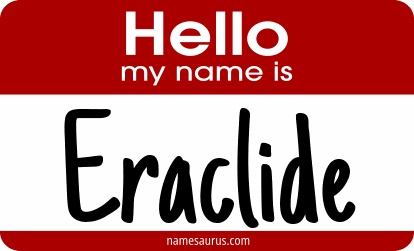 Hello my name is Eraclide png download
