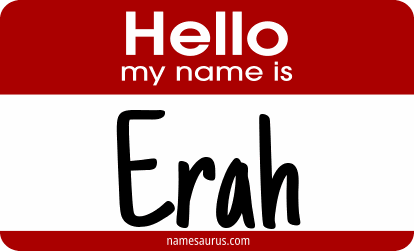 Hello my name is Erah png download