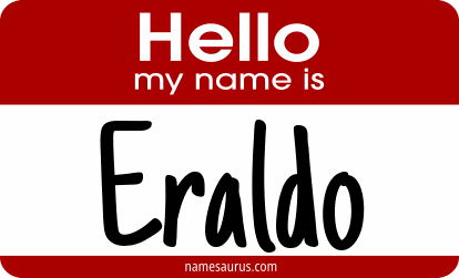 Hello my name is Eraldo png download
