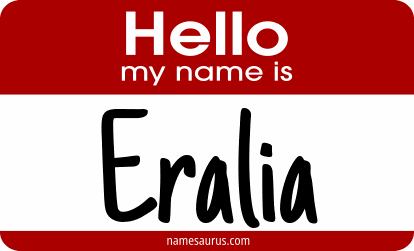 Hello my name is Eralia png download