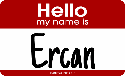 Hello my name is Ercan png download