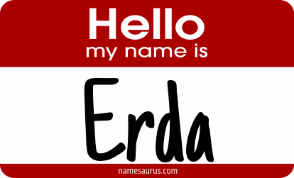 Hello my name is Erda png download