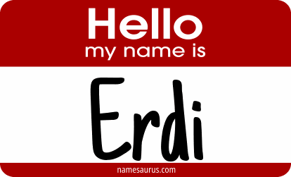 Hello my name is Erdi png download