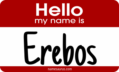 Hello my name is Erebos png download