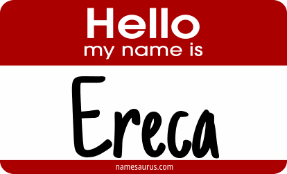 Hello my name is Ereca png download