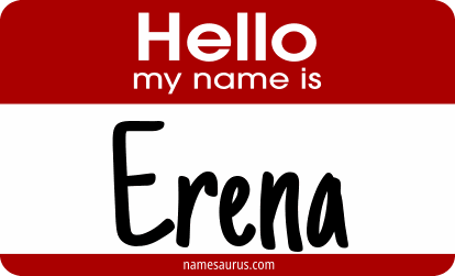 Hello my name is Erena png download