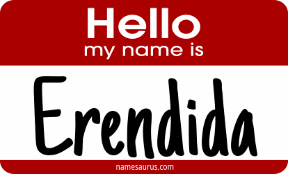 Hello my name is Erendida png download