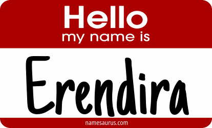 Hello my name is Erendira png download