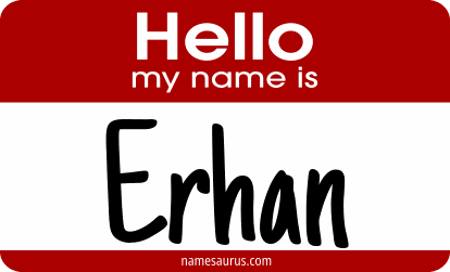 Hello my name is Erhan png download