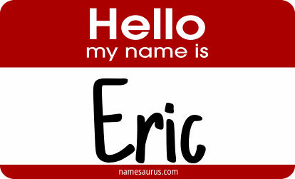 Hello my name is Eric png download