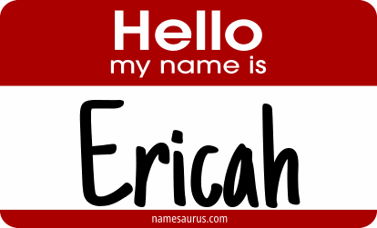 Hello my name is Ericah png download