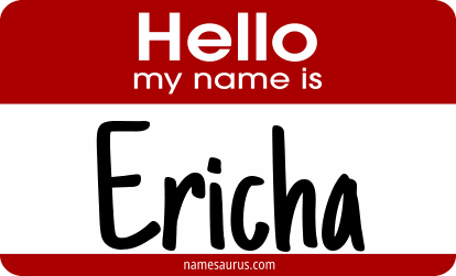 Hello my name is Ericha png download