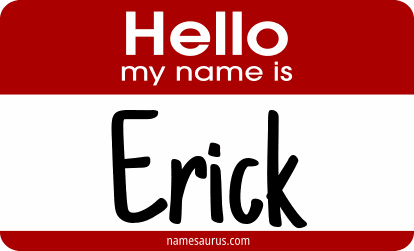 Hello my name is Erick png download