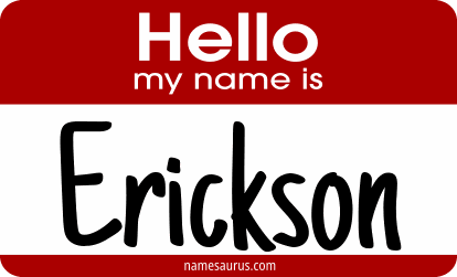 Hello my name is Erickson png download