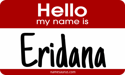 Hello my name is Eridana png download