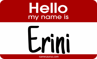Hello my name is Erini png download