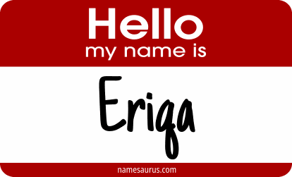 Hello my name is Eriqa png download